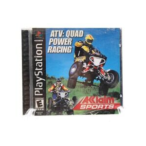 PS1 ATV Quad Power Racing - PlayStation One PSX 2000 Complete w/Reg Card